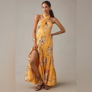 Hutch floral halter dress sz 12